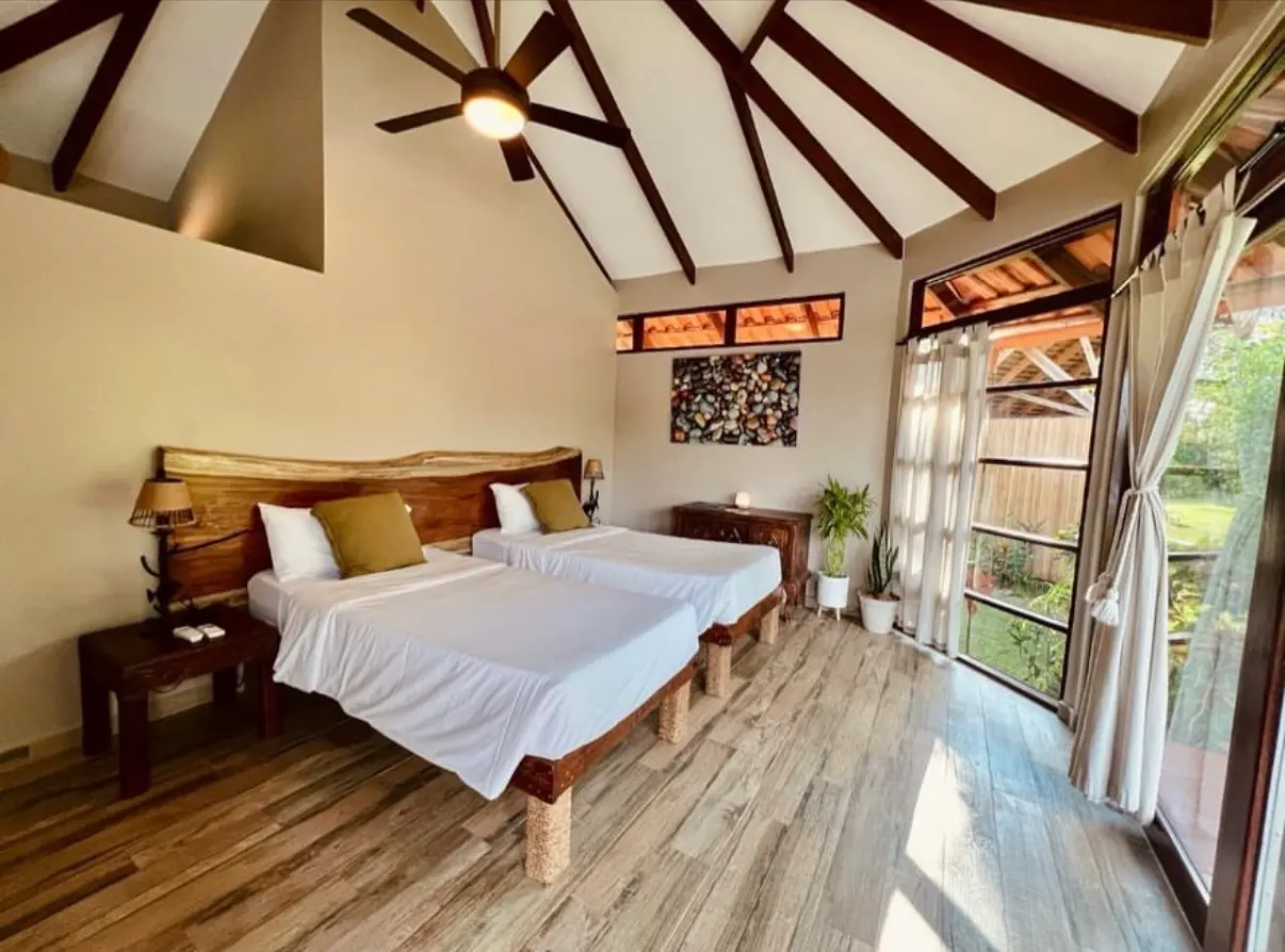 Interior of a Selva Terra bungalow