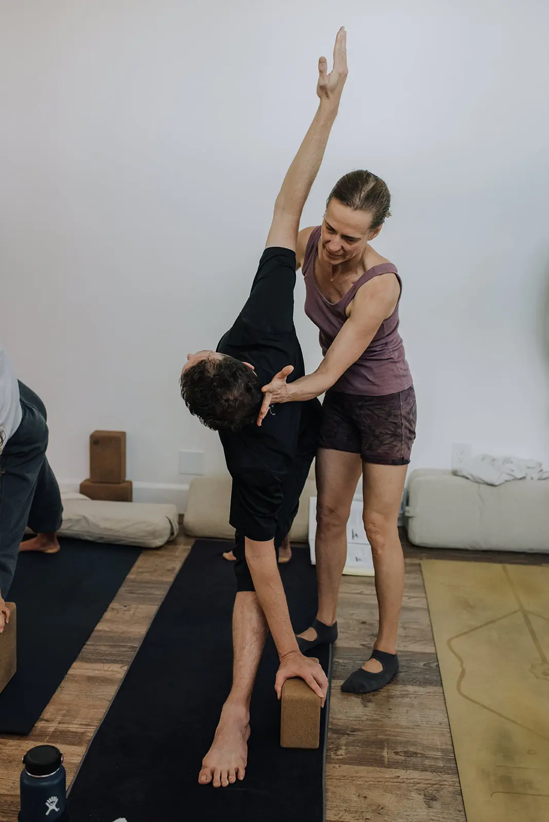 Hands-on teaching adjustment